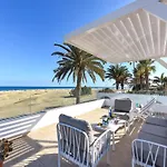 Villa Beachfront Del Ingles Exclusive Accommodation Breathtaking Views Over The Sea And Dunes Private Heated Pool Terrace Bbq 200 M To,