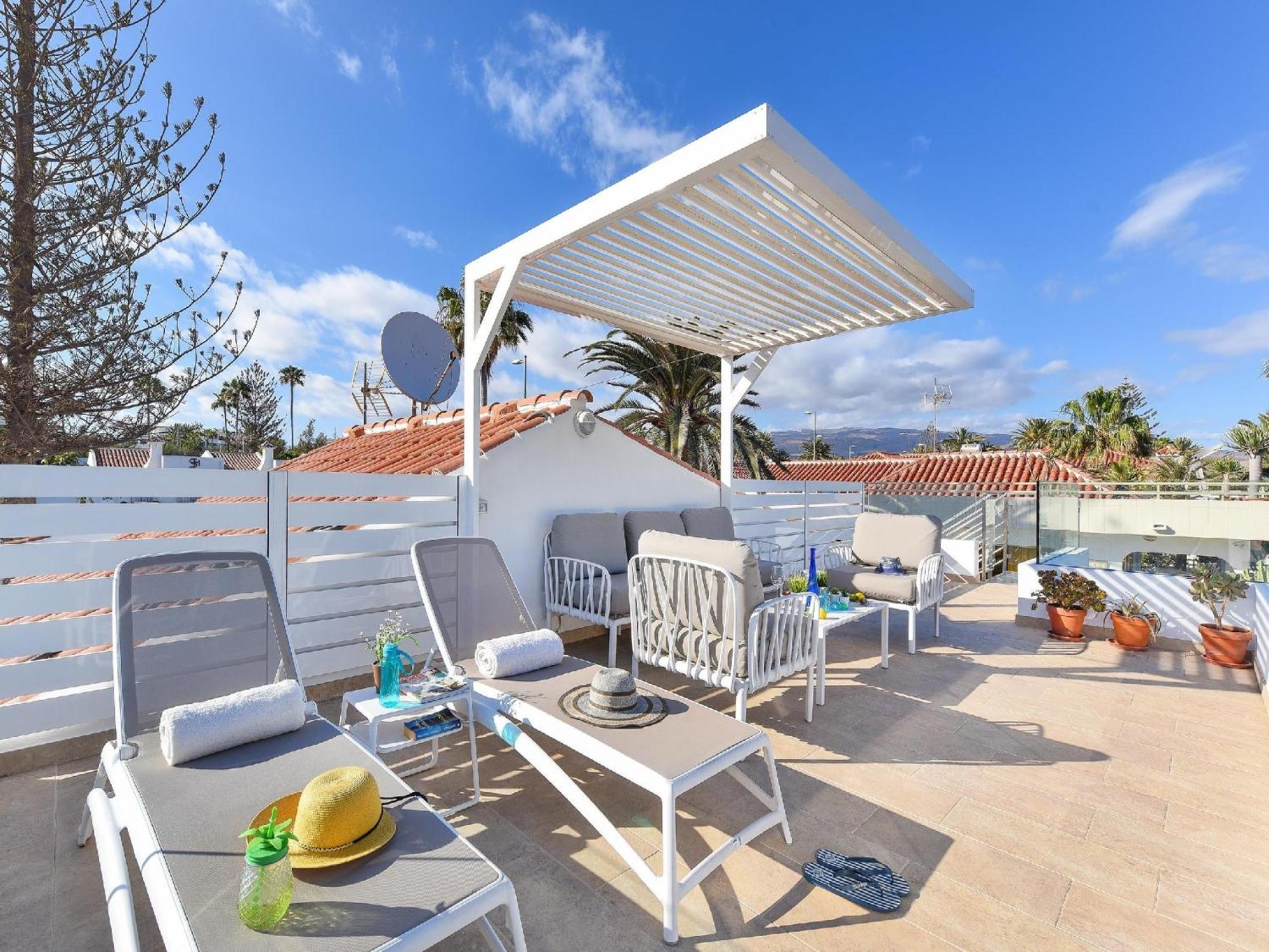 Villa Villa Beachfront Del Ingles Exclusive Accommodation Breathtaking Views Over The Sea And Dunes Private Heated Pool Terrace Bbq 200 M To,