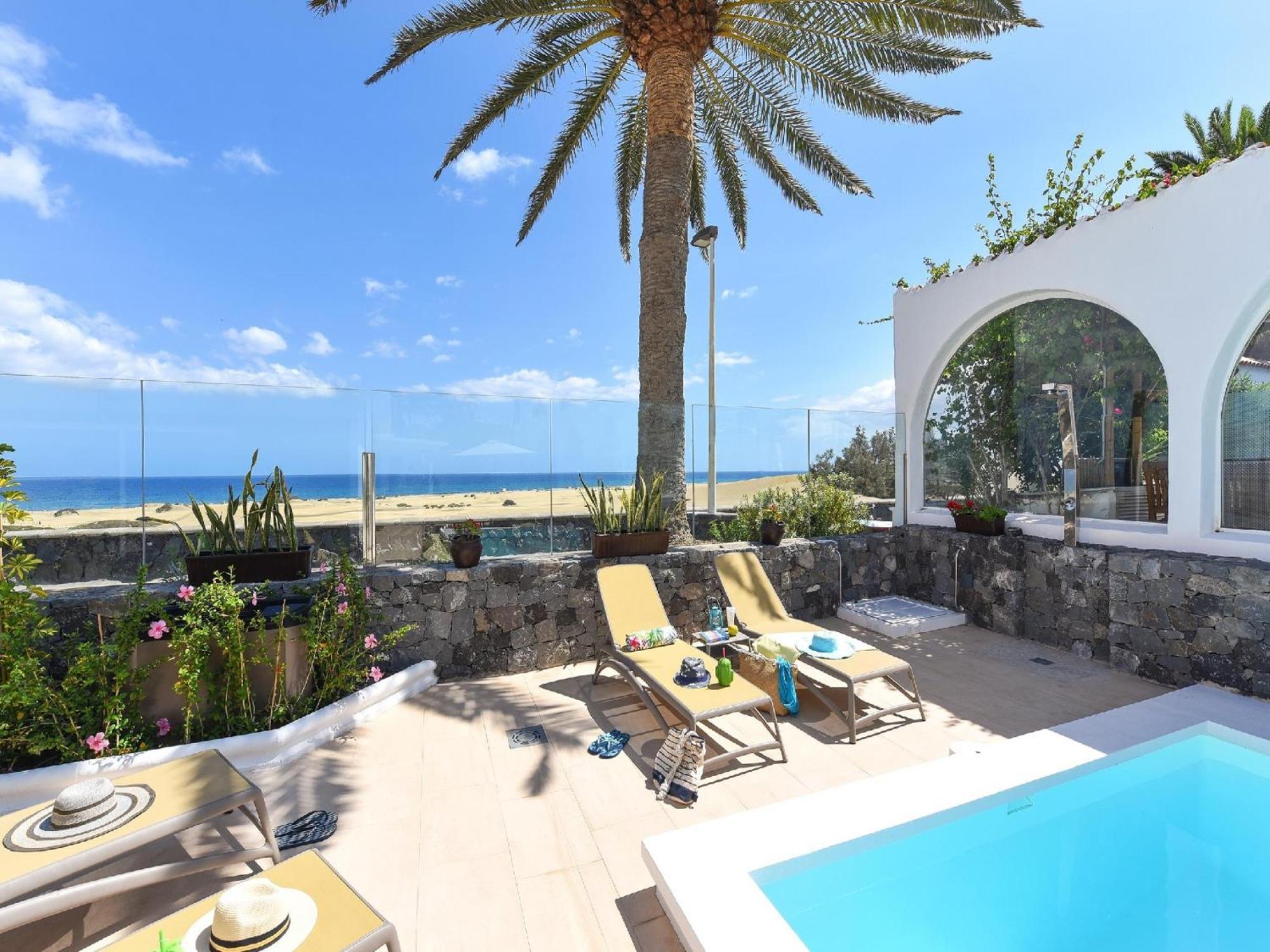 Villa Villa Beachfront Del Ingles Exclusive Accommodation Breathtaking Views Over The Sea And Dunes Private Heated Pool Terrace Bbq 200 M To, *